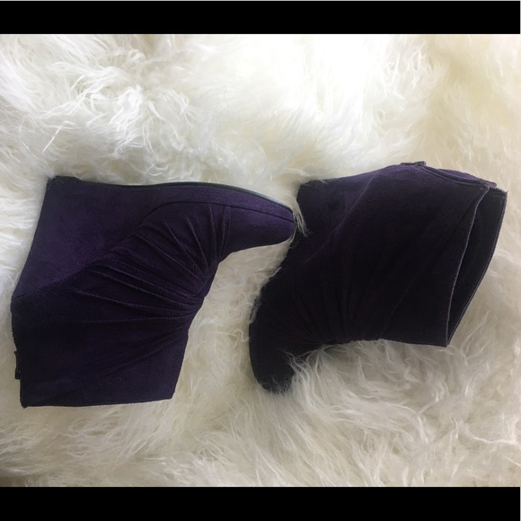 Purple booties - Picture 3 of 4